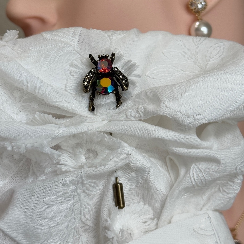 ⚜️❤️🔥 Avant-Gardé Colorful Insect Brooch-Pin ❤️🪰💎 - Picture 6 of 11